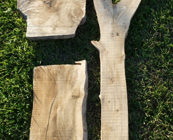 Driftwood planks