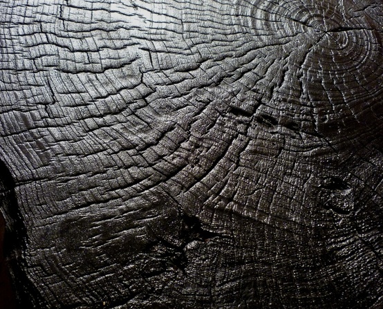 Burnt wood or SHOU-SUGI-BAN