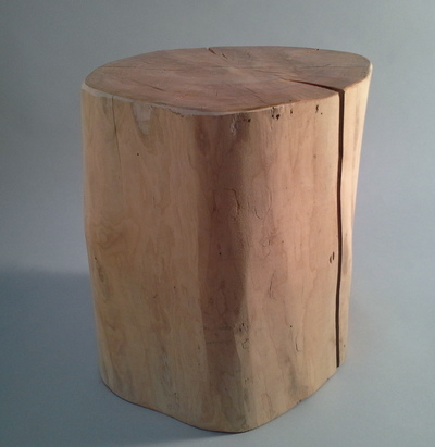 Tabouret en bois flotté