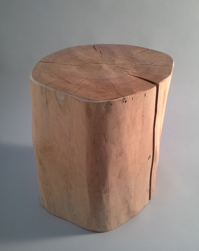 Tabouret en bois flotté