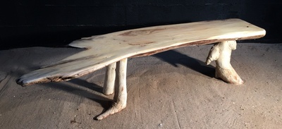 Table basse en bois flotté ref 5467