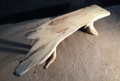 Table basse en bois flotté ref 5467