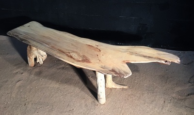 Table basse en bois flotté ref 5467